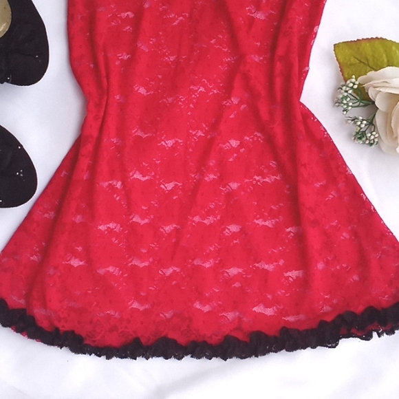 Just Sexy Lace Chemise - Picture 7 of 8